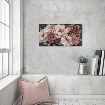 Paint By Numbers Set ''Blooming Flowers'' 12x24 New Sealed Box, Summer Art Crafts