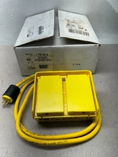 NEW IN BOX PASS & SEYMOUR PORTABLE GFCI 15AMP 125V. OUTLET PS150-S