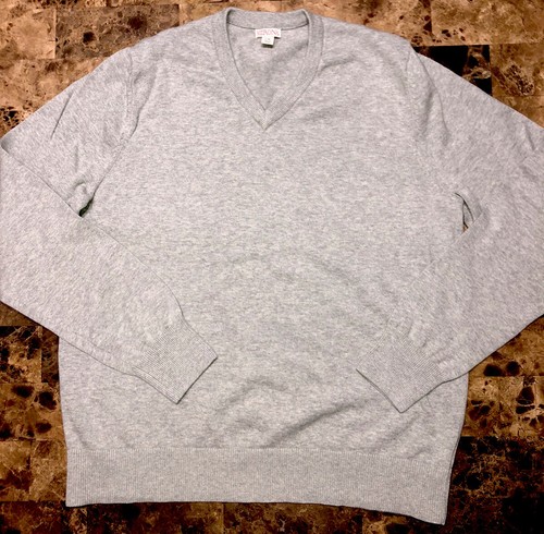 Merona Pullover Sweater Adult Gray Long 