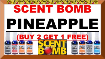 (BUY 2 GET 1 FREE) Scent Bomb 100% CONCENTRATED OIL Air Freshener (PINEAPPLE)