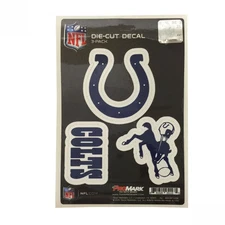 Team ProMark NFL Indianapolis Colts Die-Cut Decal Sticker 3-Pack Made in U.S.A