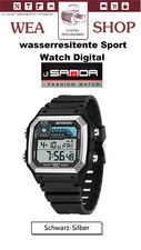 Armbanduhr Digital Damen Herren Sport Watch D...
