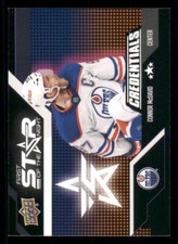 2022-23 Upper Deck Credentials 1st Star of the Night #1S7 Connor McDavid