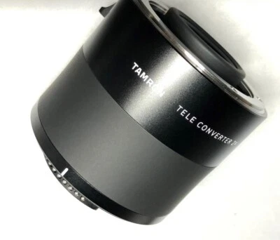 Objectif TAMRON TELE CONVERTER 2,0x AF VC BBAR TC-X20 monture Nikon F testée ... - Photo 1/4