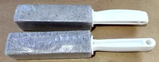 2 Pcs Pumice Stone Cleaning Heavy Duty Handle Toilet Scouring Stain Remover Tool