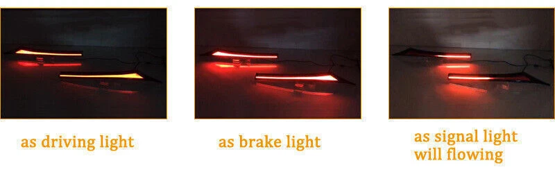 适用于马自达 CX-5 2017-21 LED 后尾制动转向灯驾驶灯信号 2x — 第 4/4 张图片