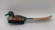 Vintage Mallard Duck Brush  Shoe Horn
