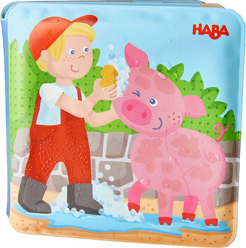 Thumbnail - Haba Badebuch Waschtag Bei Schwein & Kuh