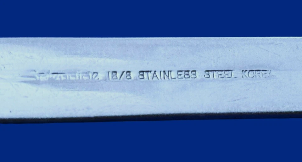 Splendide APOLLO Stainless Flatware -- Set of 3 Dinner Forks 7 5/8" - Image 2 of 2