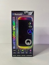 Sentry Industry Bluetooth Speaker RGB Light Up With TIKI Torch Stand NEW