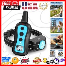 Dog Training Collar Dog Shock Collar with Remote - 3 Training Modes, Beep, Vi...