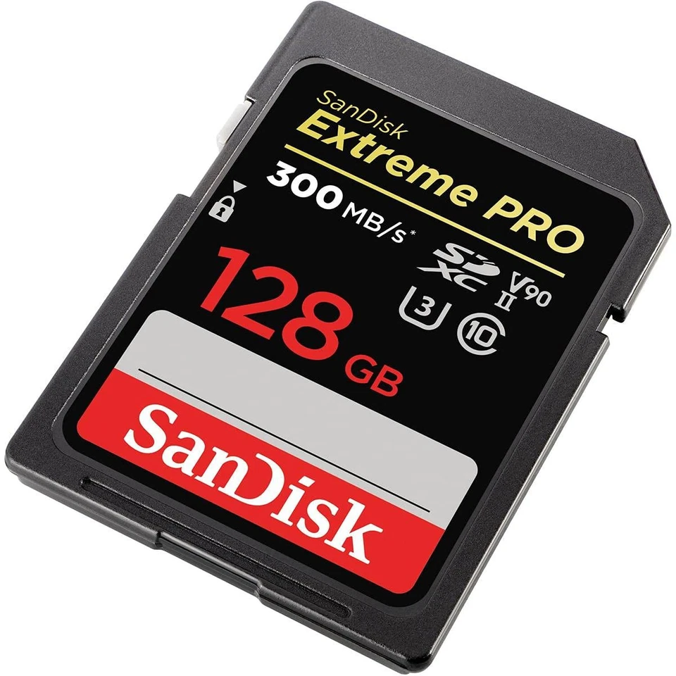 128GB Extreme PRO SDXC card, SD Card, V90 Memory Card, 8K, 4K and Full - Image 3 of 4