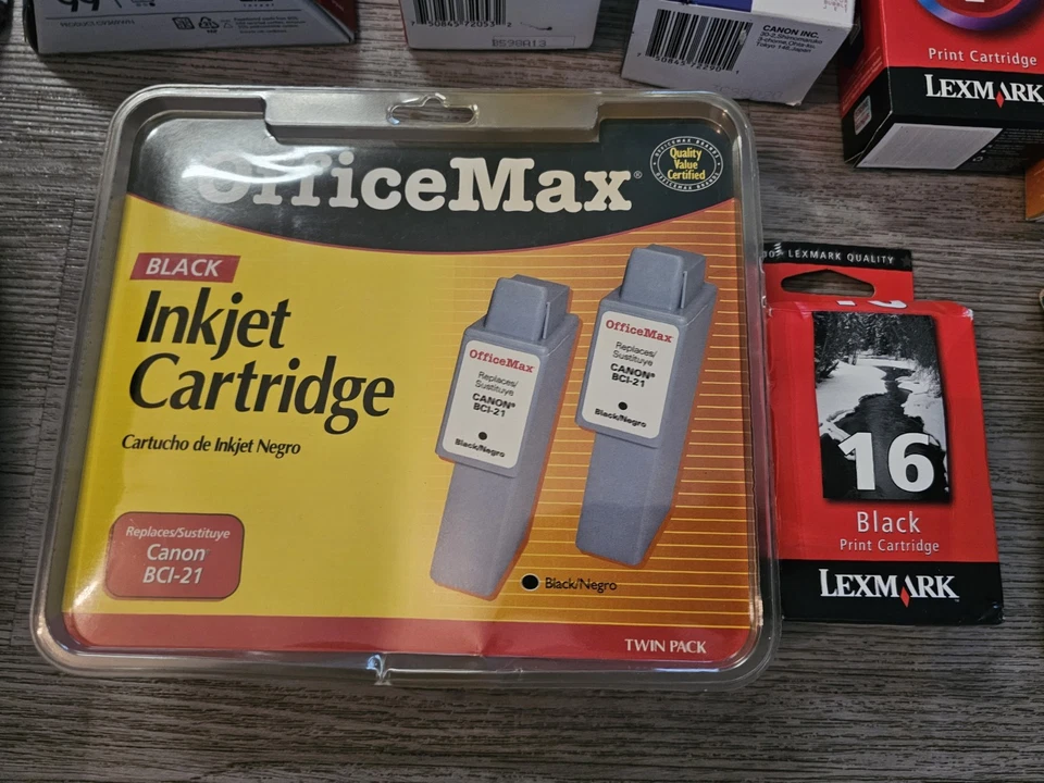 Lote de 30 cartuchos de tinta de impresora de marca mixta nuevos caducados HP 901 92 93 97 99 56 Foto 4 de 4