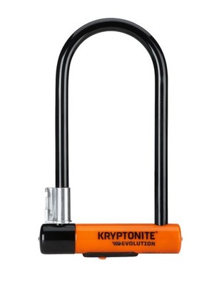Kryptonite New-U Evolution Standard U-Lock 14mm x 22.9cm (9˝) x 10.2cm (4˝) Blac