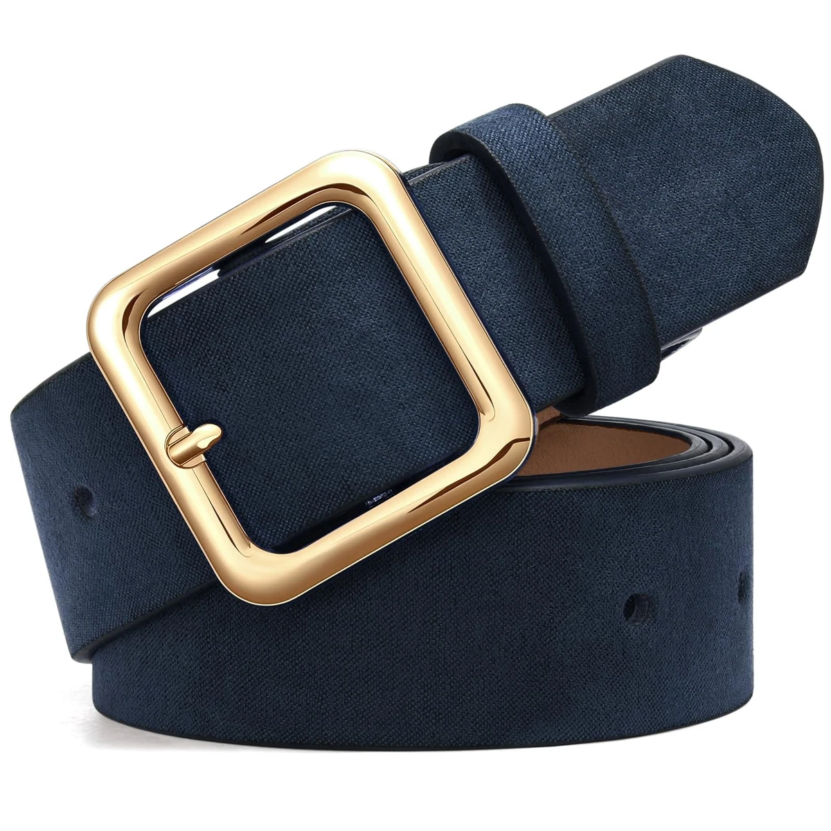 Blue Suede Belts for Women for sale | eBay