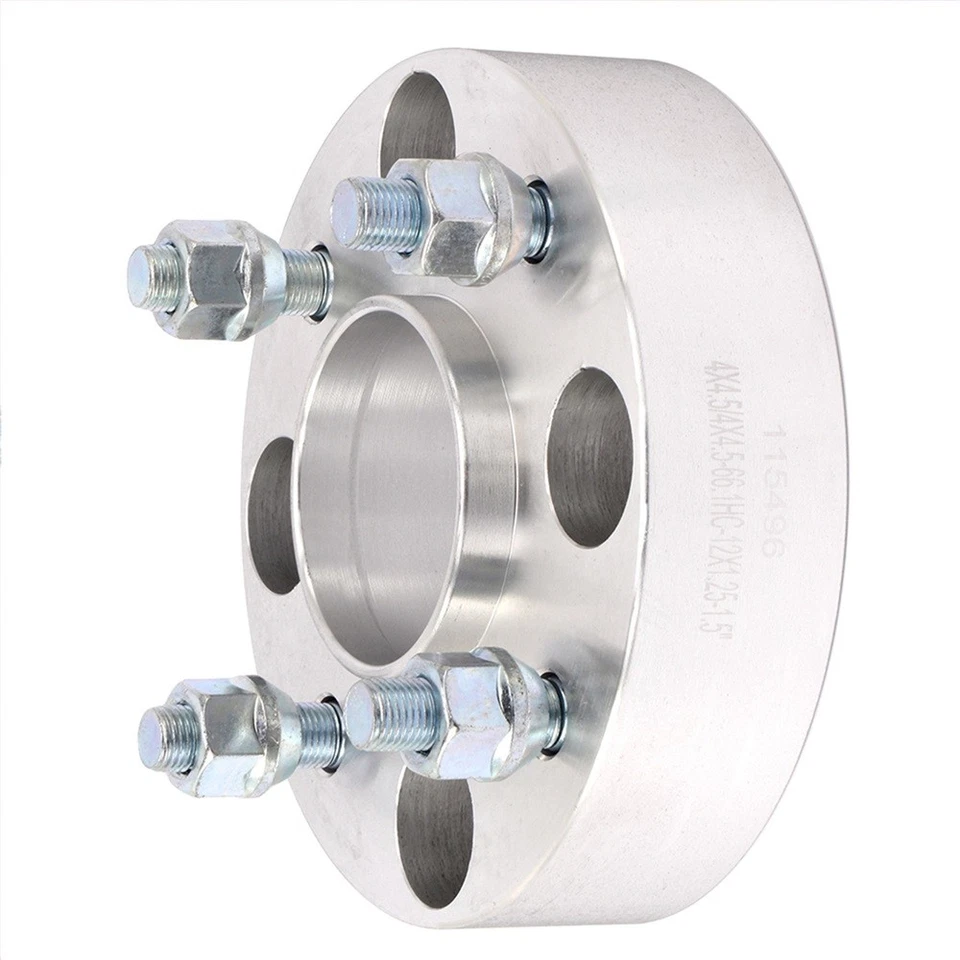 4 pcs Hub Centric Wheel Spacers 1.5" Fits 1993-1998 Nissan 240SX Altima 4x114.3 Foto 3 de 4