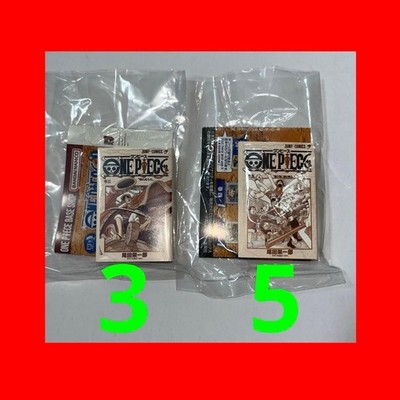 ONE PIECE Base Shop Capsule Figures Book 3 & 5 () Set, Used Note: The
