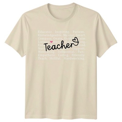 Lehrer Erzieher inspirierende Patient sachkundig T-Shirt Lehrer Wertschätzung