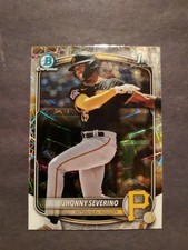 Jhonny Severino 2025 Bowman Chrome Laser Refractor BCP-233 (RC)