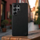 Cover for Samsung S25 Ultra Premium Genuine Leather Case | Seamless Design