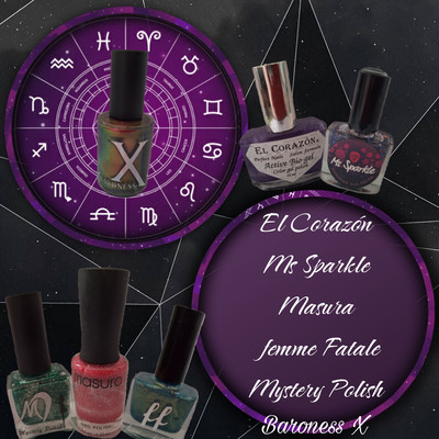 Indie Nagellack zum aussuchen (Baroness X, Masura, El Corazón, femme fatale etc)