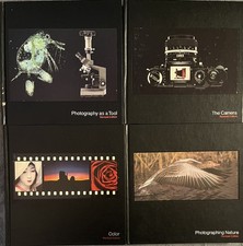  Lot of 4 Time Life Library of Photography: The Camera, Color, Nature,  Tool