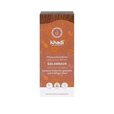 Khadi Khadi Herbal Color Teinture dorée 100 g Vegan Natürlich