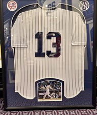 NEW YORK YANKEES 2025 ALL-STAR JAZZ CHISHOLM SIGNED AUTO JERSEY FRAMED JSA CERT!