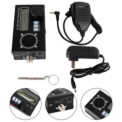 USDX USDR HF QRP SDR Transceiver SSB/ CW Transceiver 8-Band 5W DSP SDR With Mic