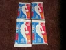 1989 NBA HOOPS BASKETBALL / ( 4 ) SEALED PACKS