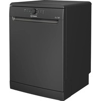 Indesit D2FHK26B UK 60cm Full Size Free Standing Dishwasher, 13 places, 5 Progs