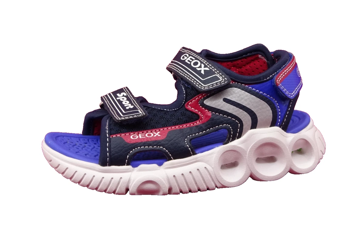 Geox J SANDAL ANDROID BOY B jongens Peeptoe sandalen