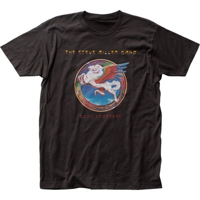 Steve Miller Band Book Of Dreams Mens T Shirt Music Classic Concert Band Black