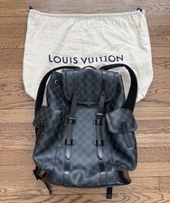 LOUIS VUITTON TR4145 Damier Graphite Christop...