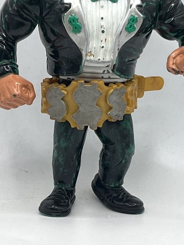 Figura Juguete Hasbro 1991 WWE Million Dollar Man Ted DiBiase WWF con Campeonato - Imagen 3 de 10