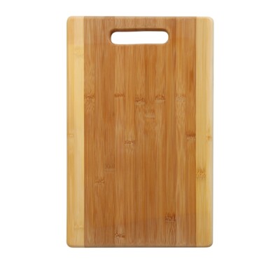 YBM Home Bamboo Cutting Board with Handle for Food Prep, Meat, and Vegetables