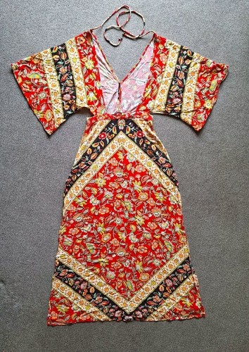 Spell & The Gypsy women's Size XS Lolita Cut Out Maxi Dress Boho party holiday - Picture 23 of 24