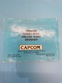 Captain Commando Gun.Smoke NES Manual