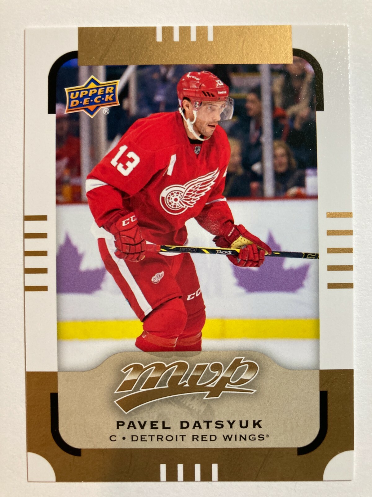 2015-16 Upper Deck MVP SP - PAVEL DATSYUK #164 Detroit Red Wings Short Print