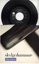 PETER GABRIEL - SLEDGEHAMMER - PROMO GEFFEN RECORDS 45 WPS