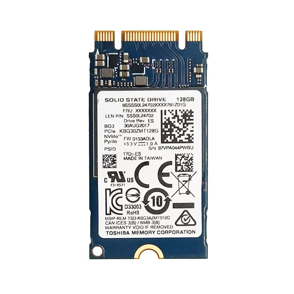 Kbg30zmt128g toshiba hotsell