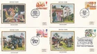 British Fairs GB Colorano FDC x4 1984 CLEARANCE (143258)