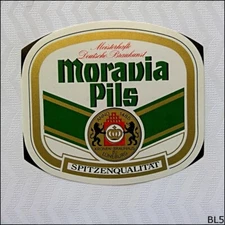 Moravia Pils Beer Label (BL5)