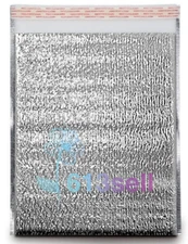 Thermal Insulated Foil Bags Bubble Anti-Collision Food Grade Padded Envelope