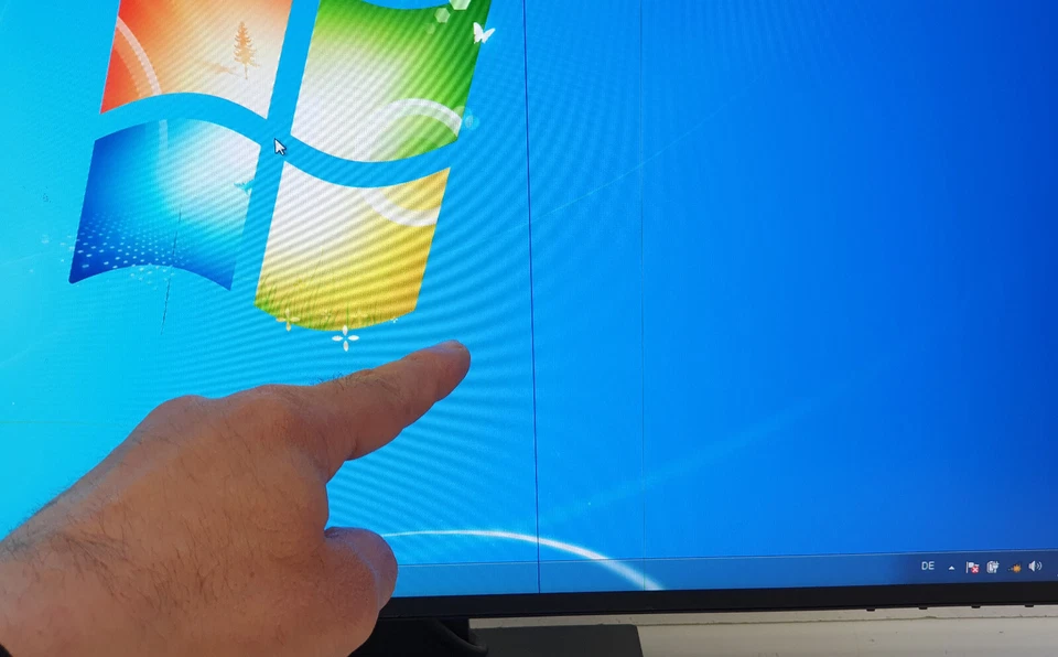 DELL U2518D 25 Zoll Defekt UltraSharp PC 2K Monitor HDMI QHD IPS Bildschirm Fuß - Bild 3 von 4