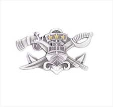 GENUINE U.S. NAVAL SPECIAL WARFARE COMBATANT-CRAFT CREWMAN MASTER SWCC - MINIATU