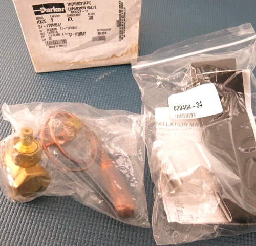 Parker Thermostatic Expansion Valve 048227-11 S1-1TVMBA1 HXCE Refrigerant R410A