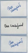 (3) BILL WAKEFIELD INDEX CARD SIGNED 1964 NEW YORK METS PSA/DNA CERTIFIED