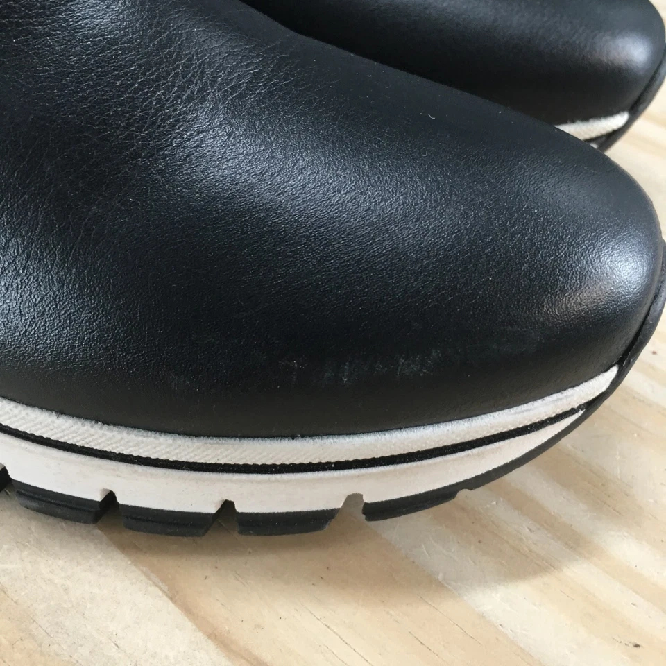 Botas Gabor para mujer 5 Chelsea negras cremallera lateral tobillo informales tacones de cuña Foto 4 de 4