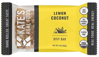 Kate's Real Food Lmn Coco Bar: Energizing Snack for On-the-Go Nutrition Pack of